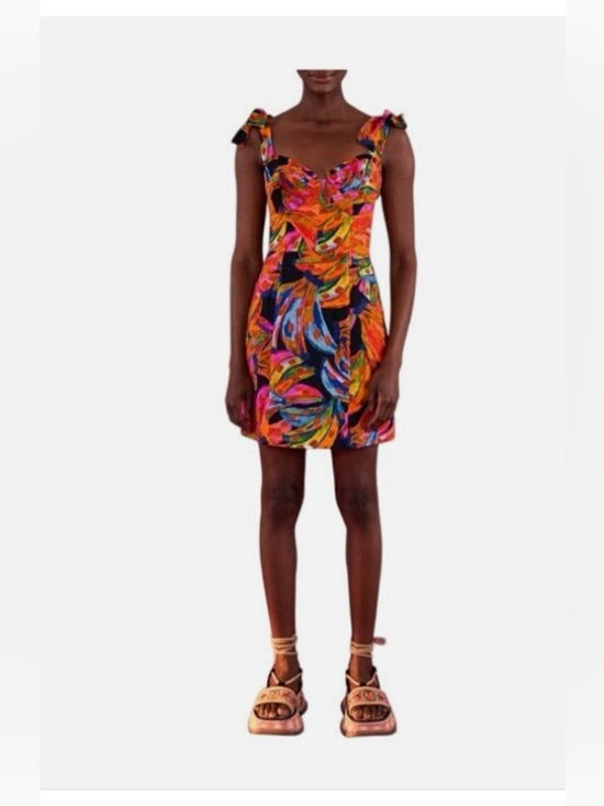 Dresses & Skirts - Farm Rio Colorful Abstract Banana Women's Dress